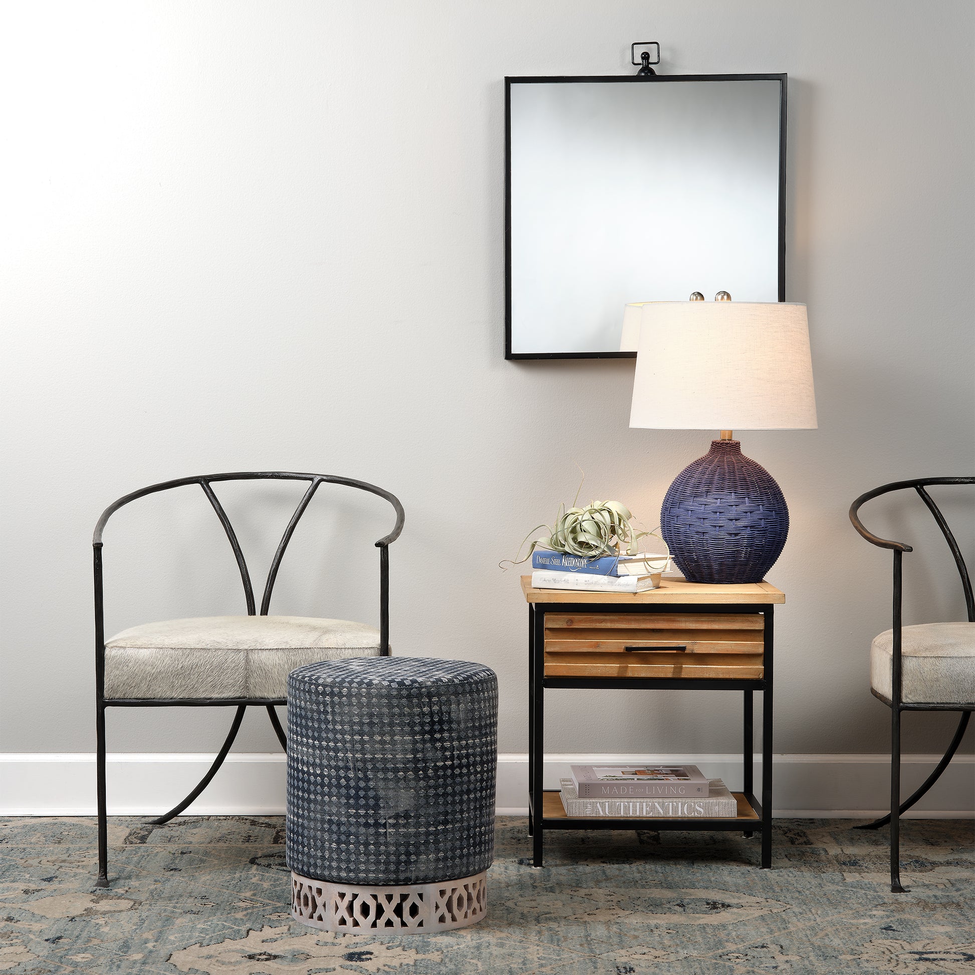 Cape Rattan Table Lamp by Jamie Young
