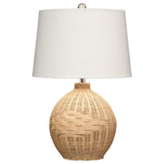 Cape Rattan Table Lamp Natural by Jamie Young