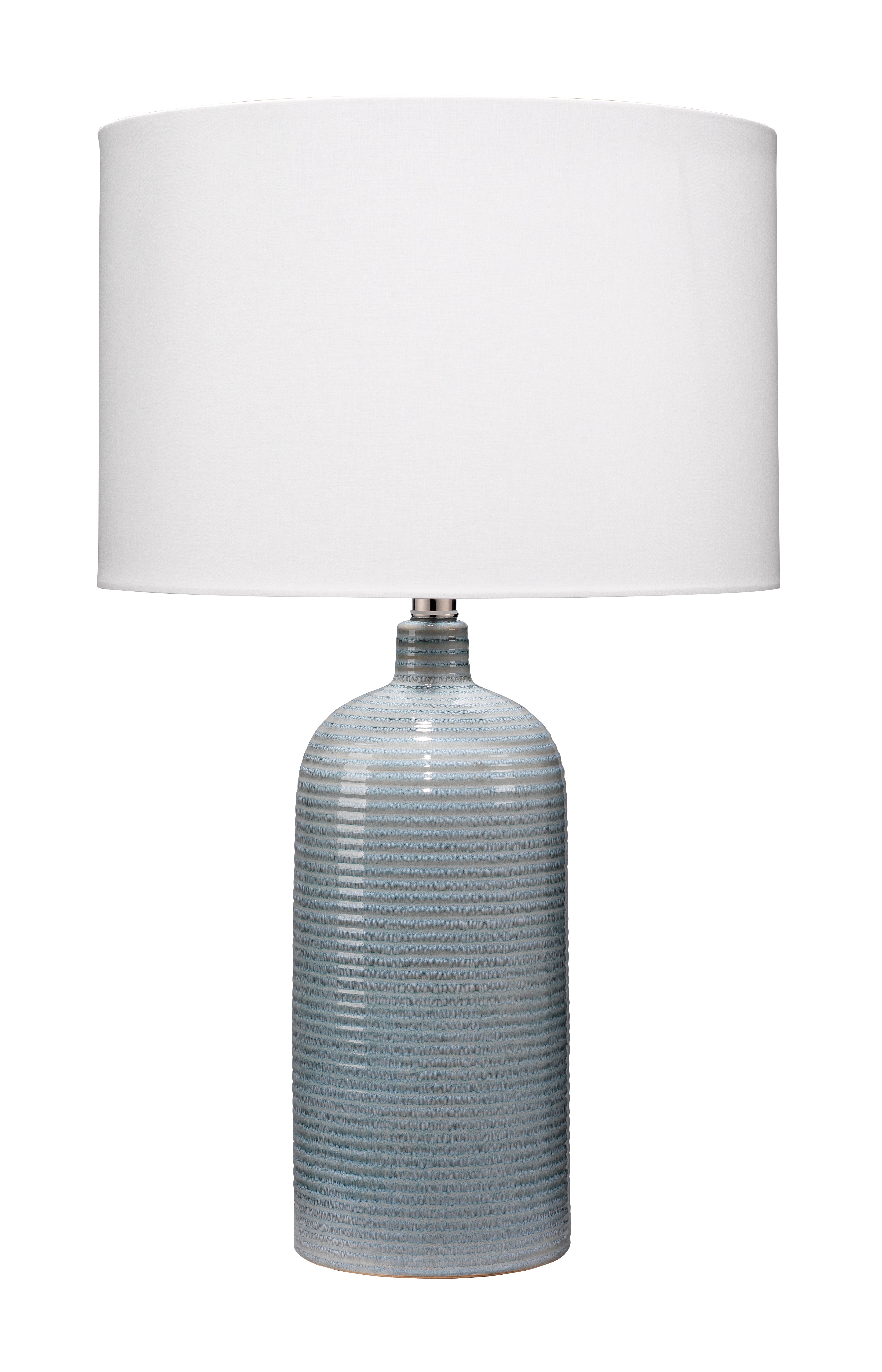 Declan Ceramic Table Lamp, Blue