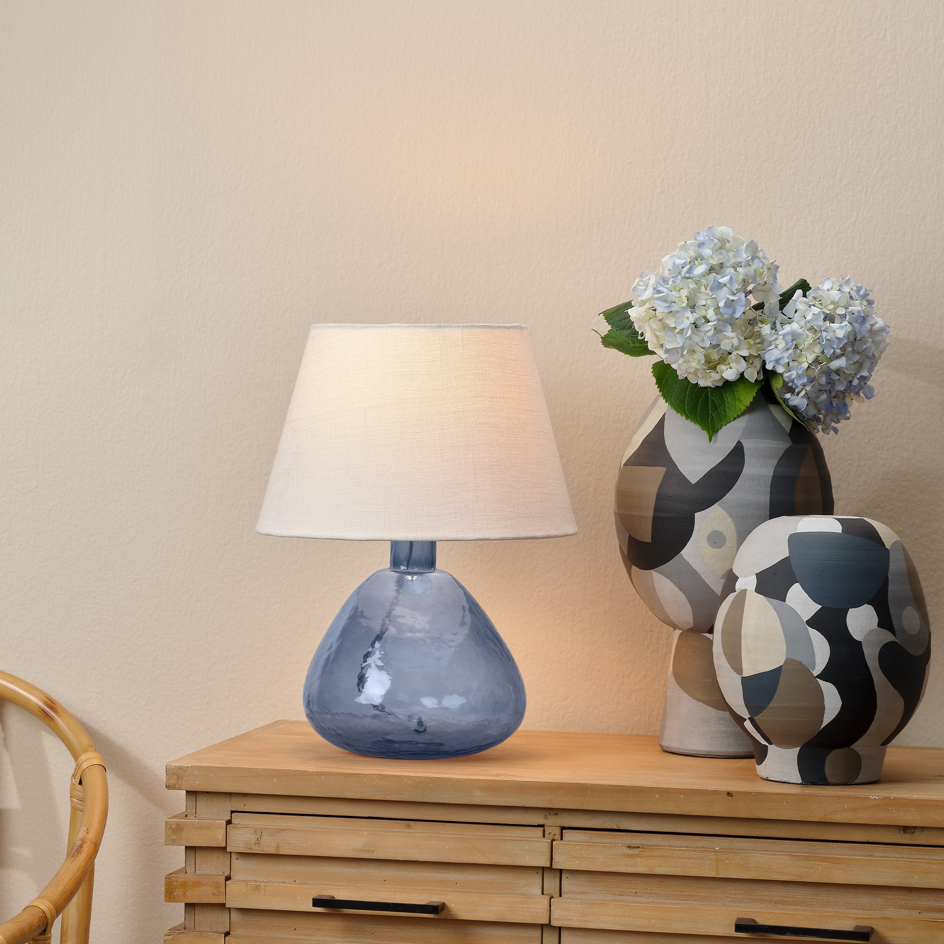 Demi Blown Glass Table Lamp by Jamie Young