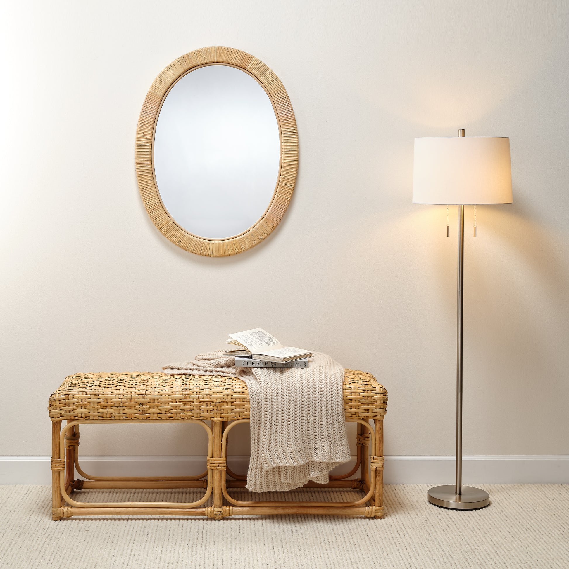 Lincoln 2-Light Metal Floor Lamp by Jamie Young