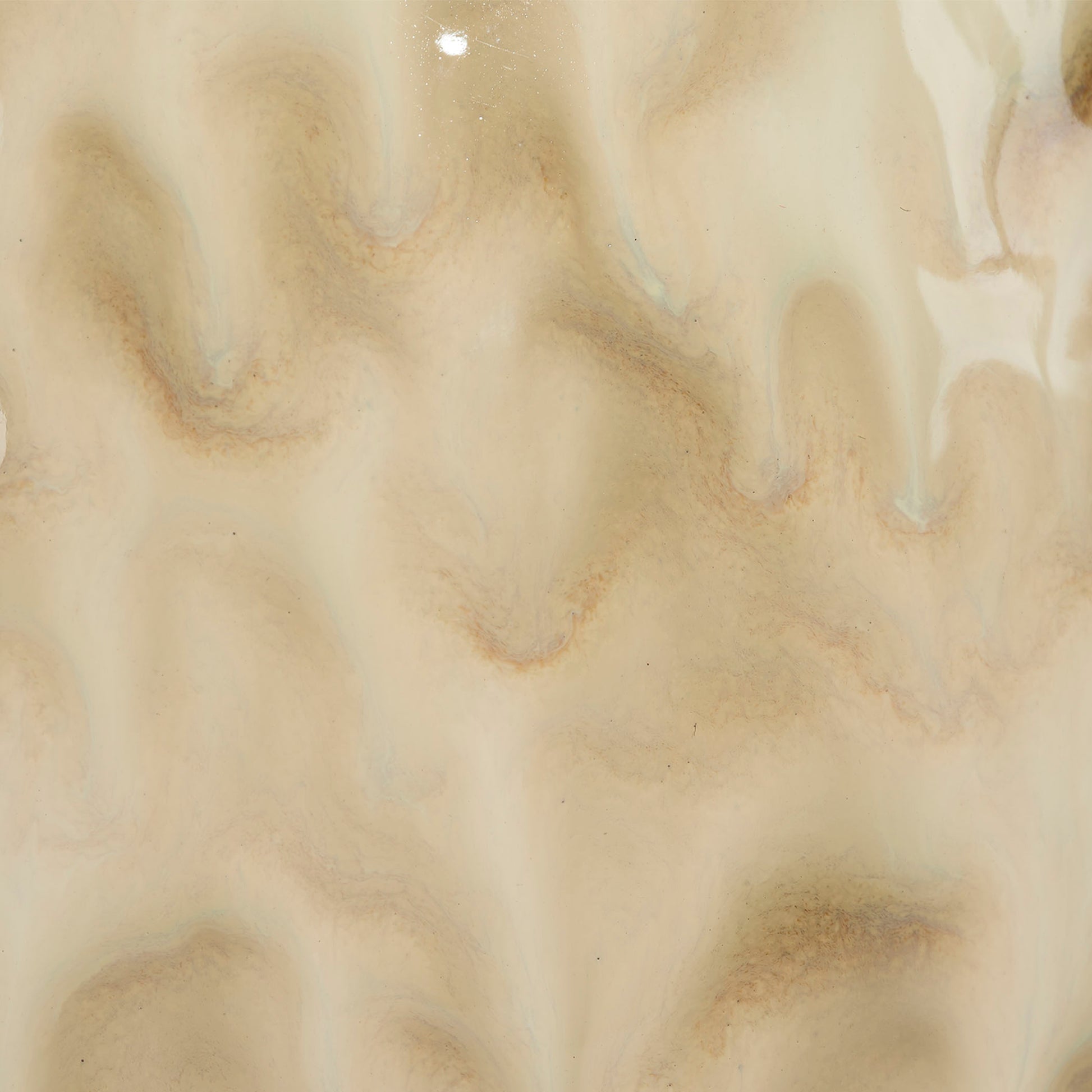 Raindrop Ceramic Table Lamp with Linen Shade by Jamie Young