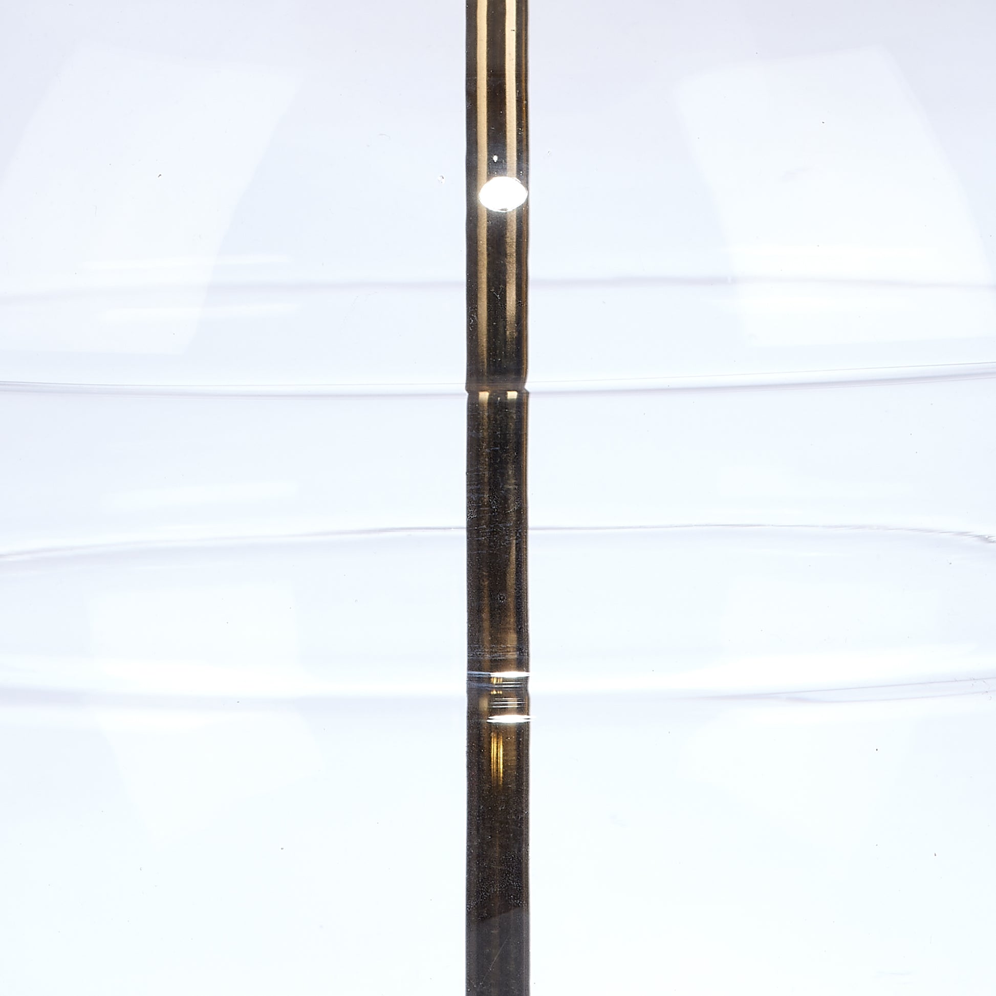 Satellite Glass Table Lamp, Antique Brass by Jamie Young