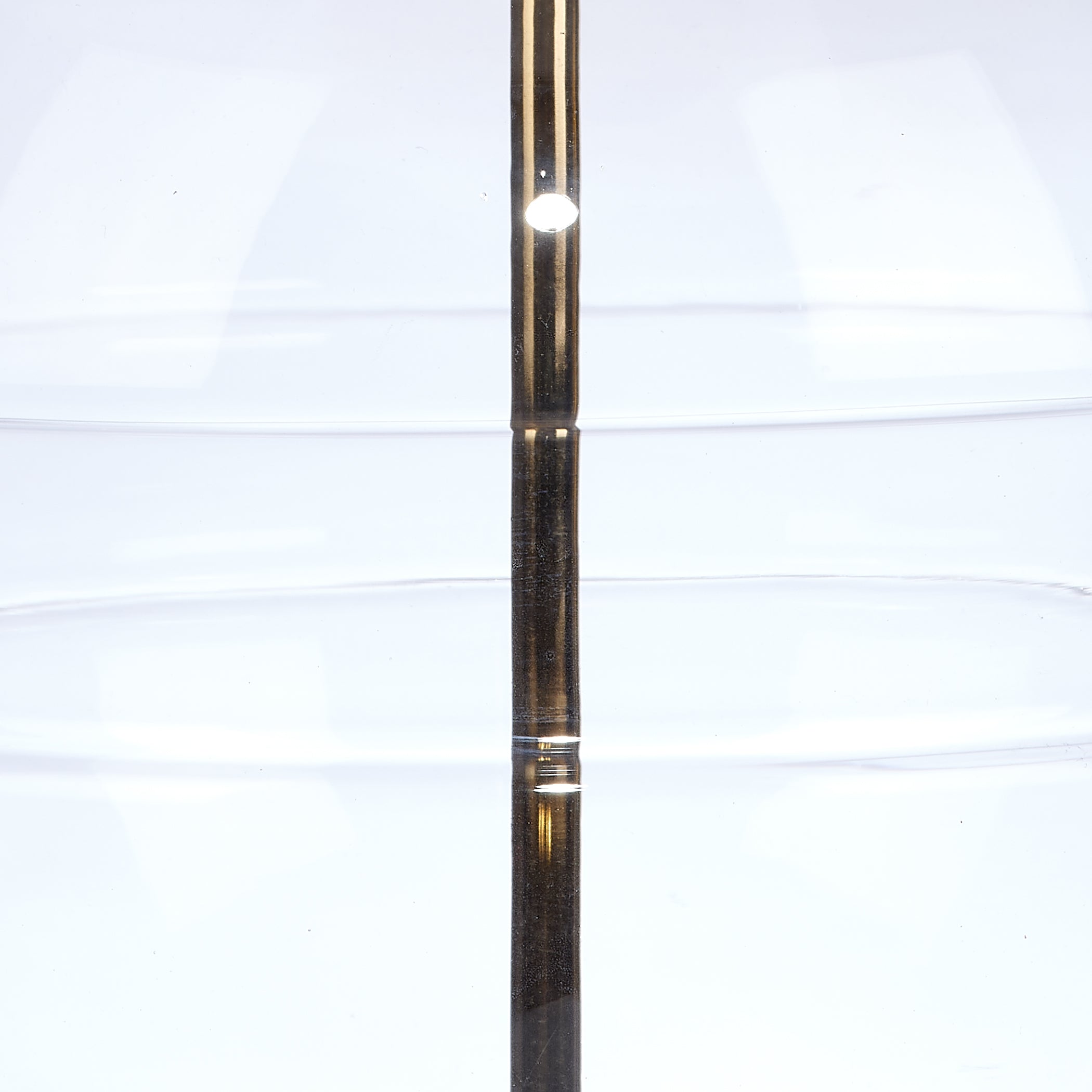 Satellite Glass Table Lamp, Antique Brass by Jamie Young