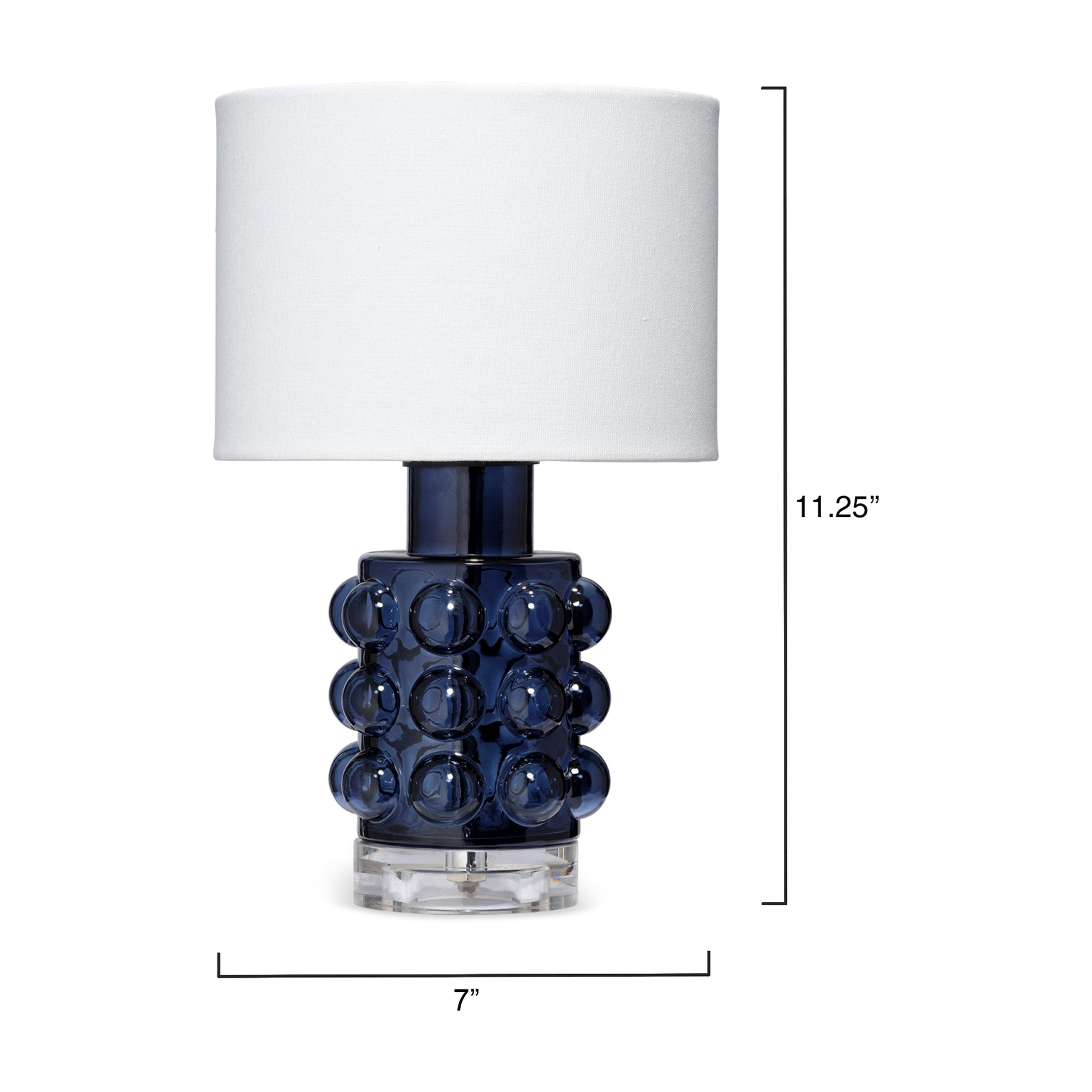 Seltzer Blown Glass Table Lamp by Jamie Young