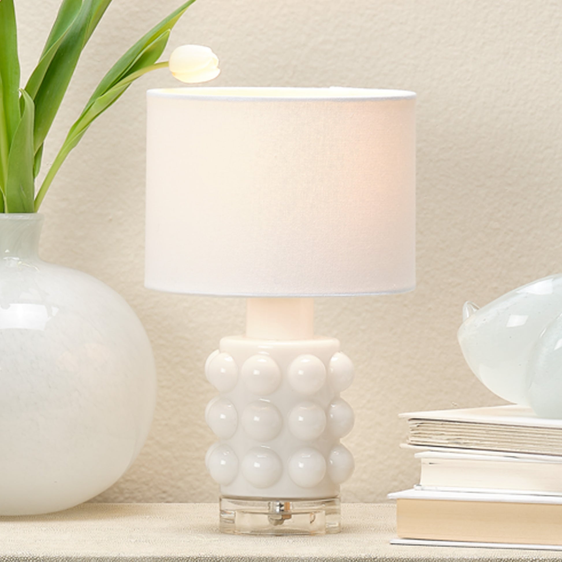 Seltzer Blown Glass Table Lamp by Jamie Young