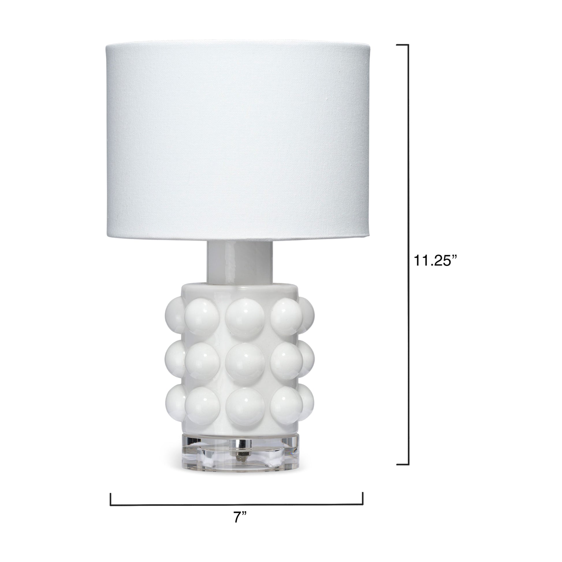 Seltzer Blown Glass Table Lamp by Jamie Young