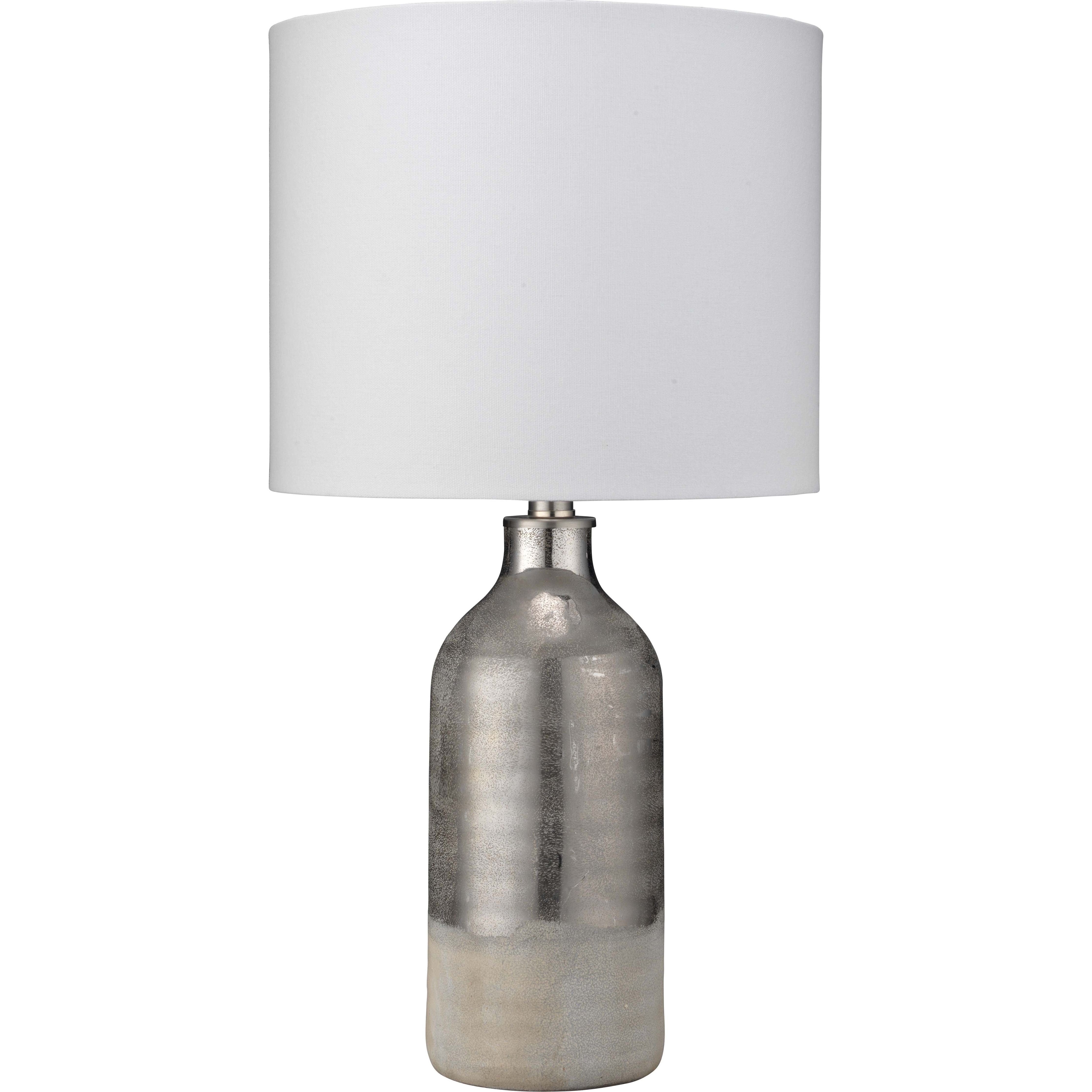 Varnish Ceramic Table Lamp, Silver by Jamie Young