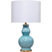 Whitney Ceramic Table Lamp, Blue by Jamie Young