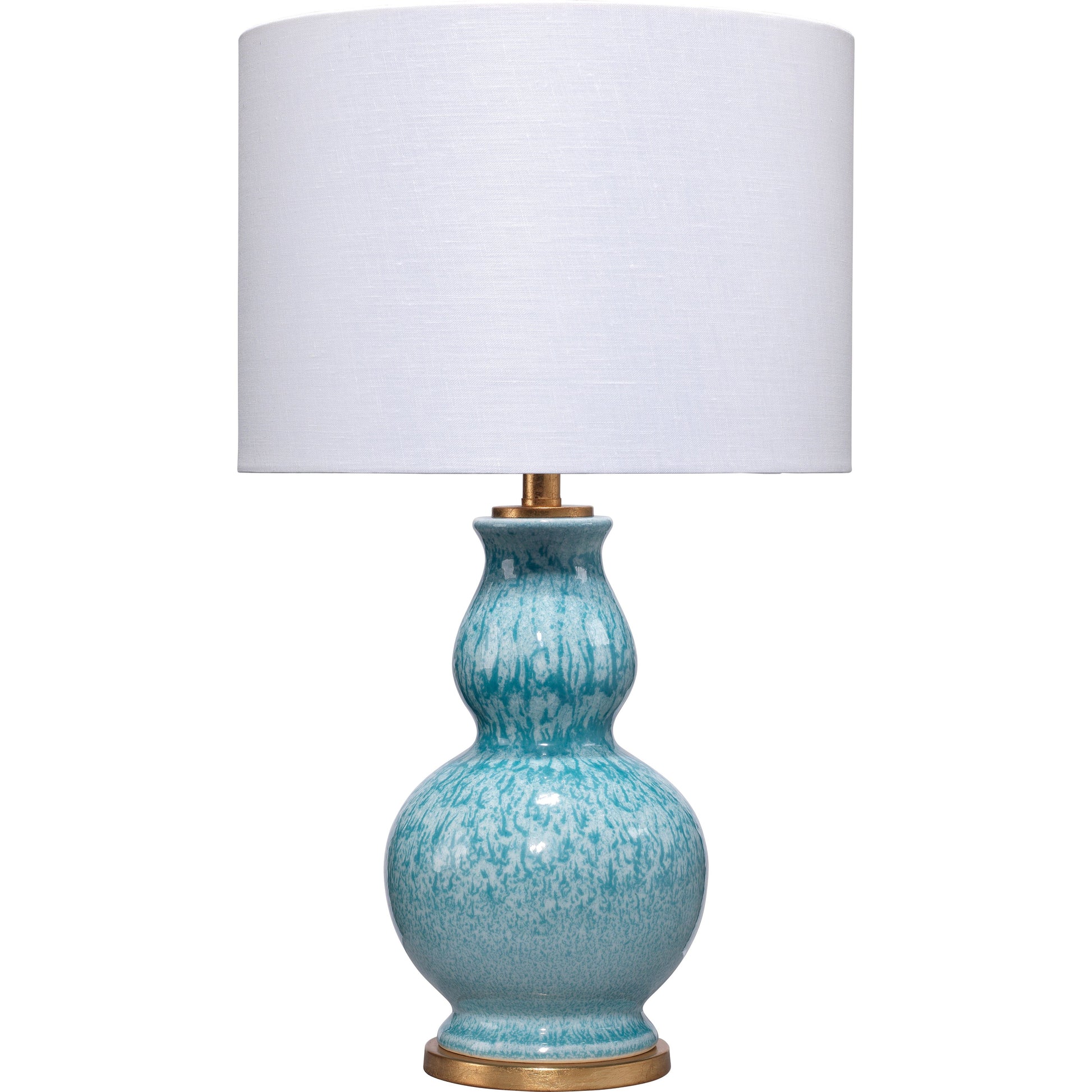 Whitney Ceramic Table Lamp, Blue by Jamie Young