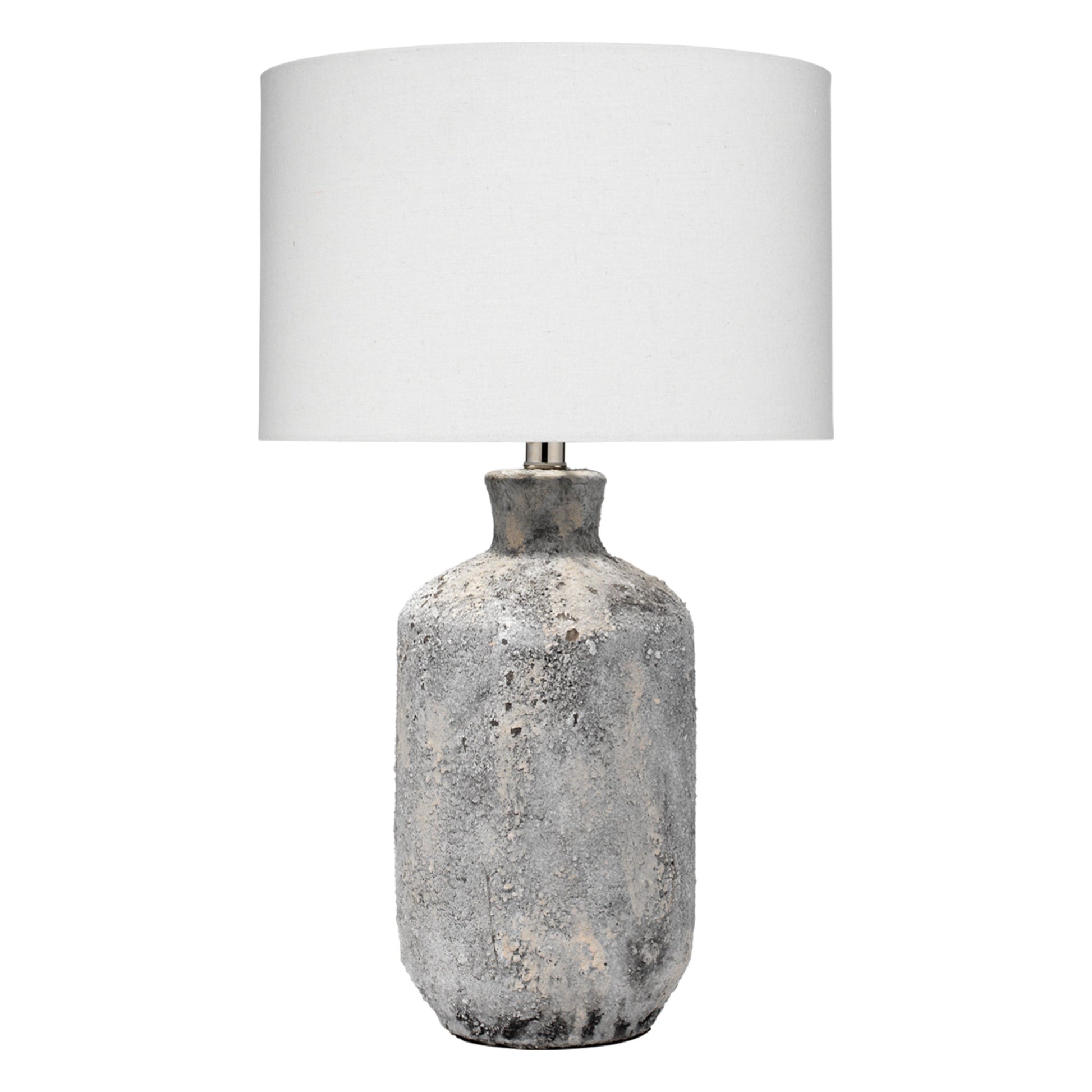 Blaire Ceramic Table Lamp, Grey by Jamie Young