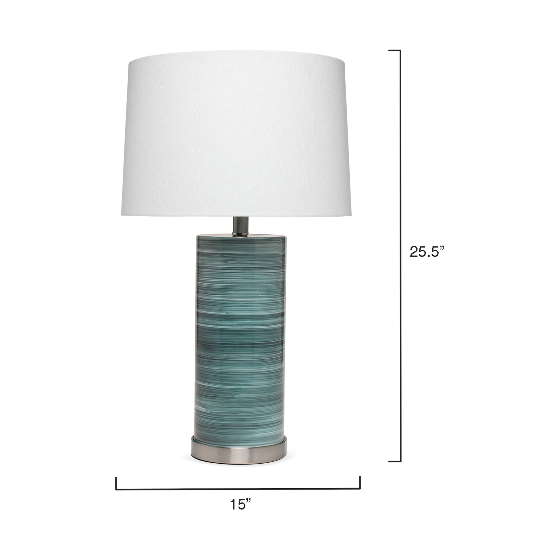 Casey Hand-Blown Glass Table Lamp by Jamie Young