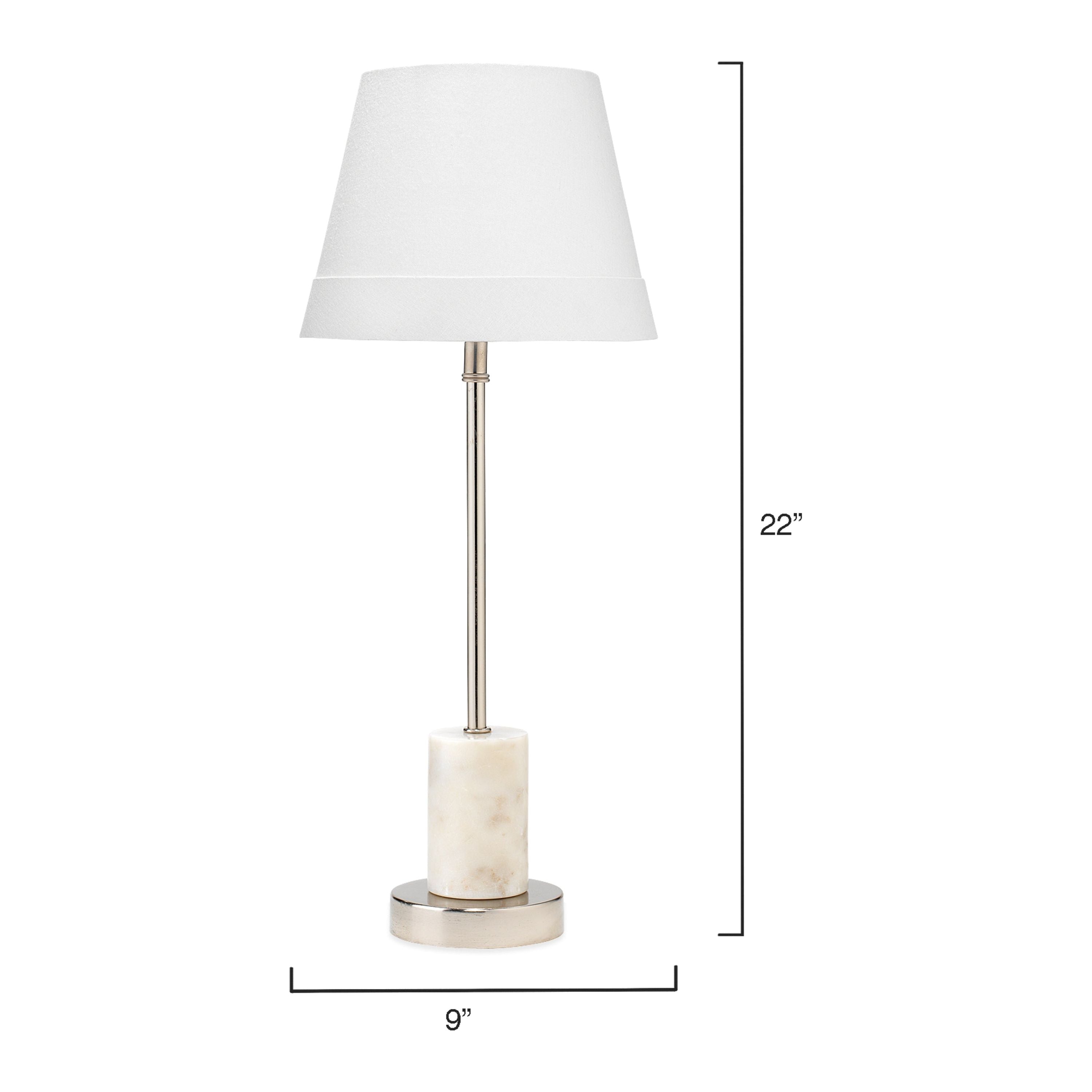 Darcey Marble Table Lamp by Jamie Young