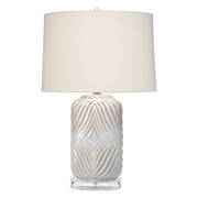 Harper Ceramic Table Lamp, White by Jamie Young