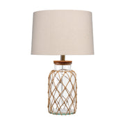 Hugo Glass Table Lamp by Jamie Young