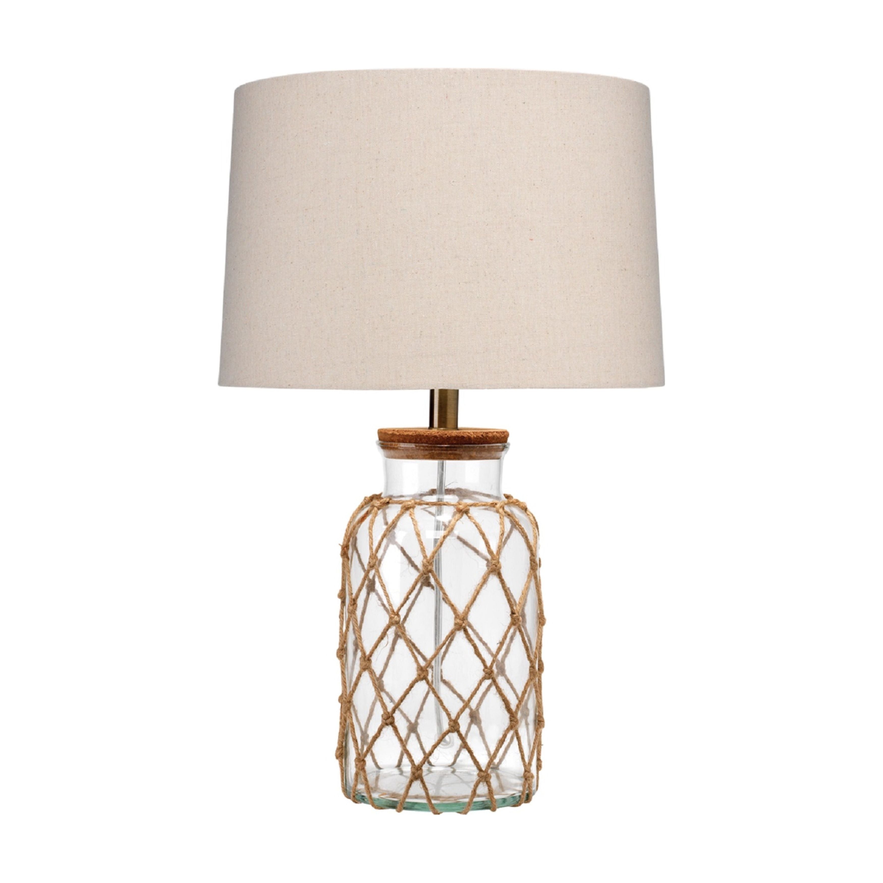 Hugo Glass Table Lamp by Jamie Young