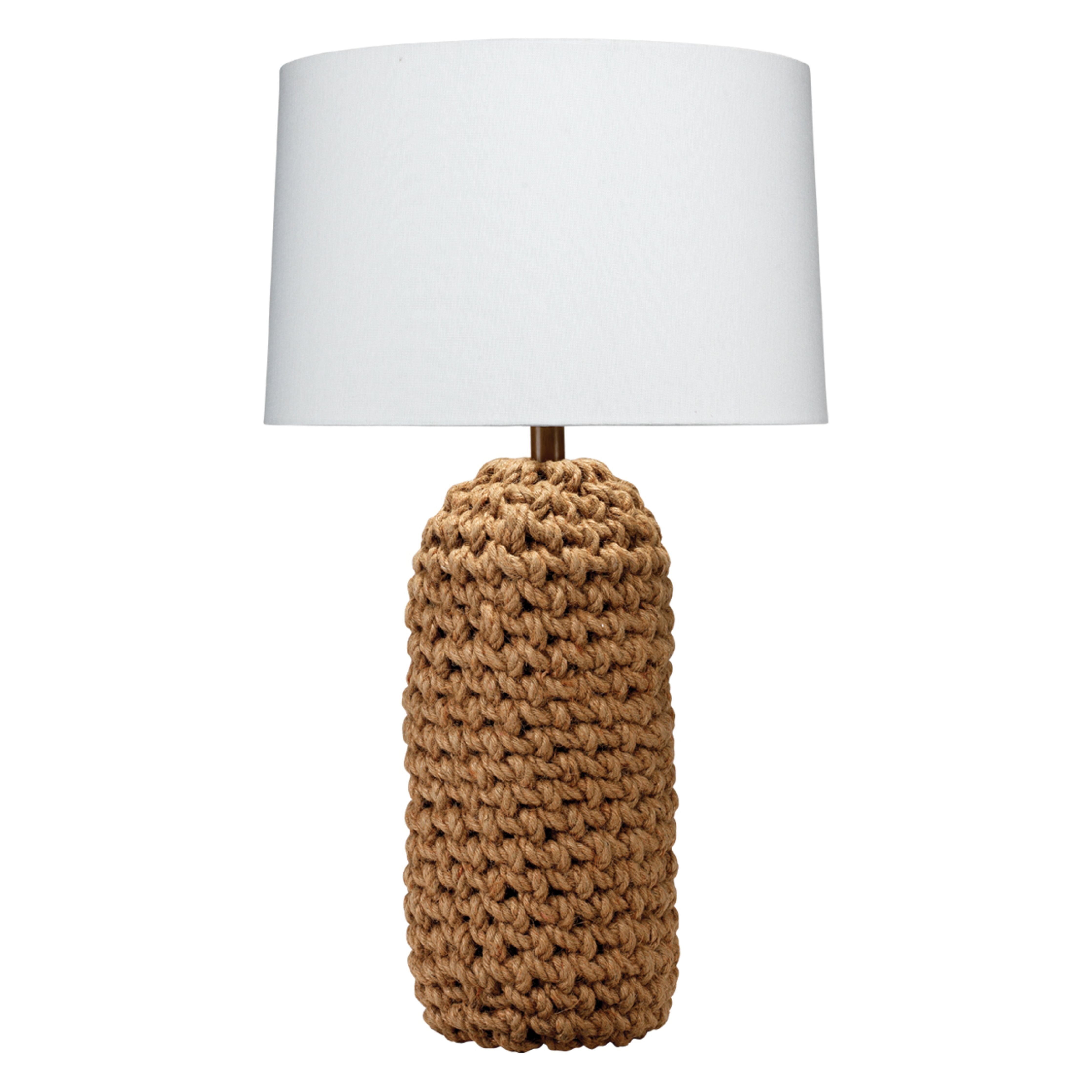 Lawrence Jute Table Lamp, Brown by Jamie Young