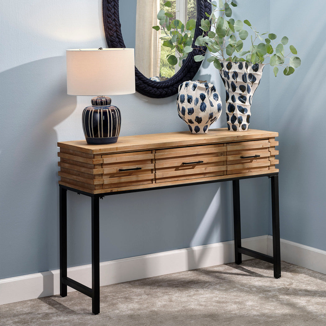 Logan Wood Console by Ivory & Olive