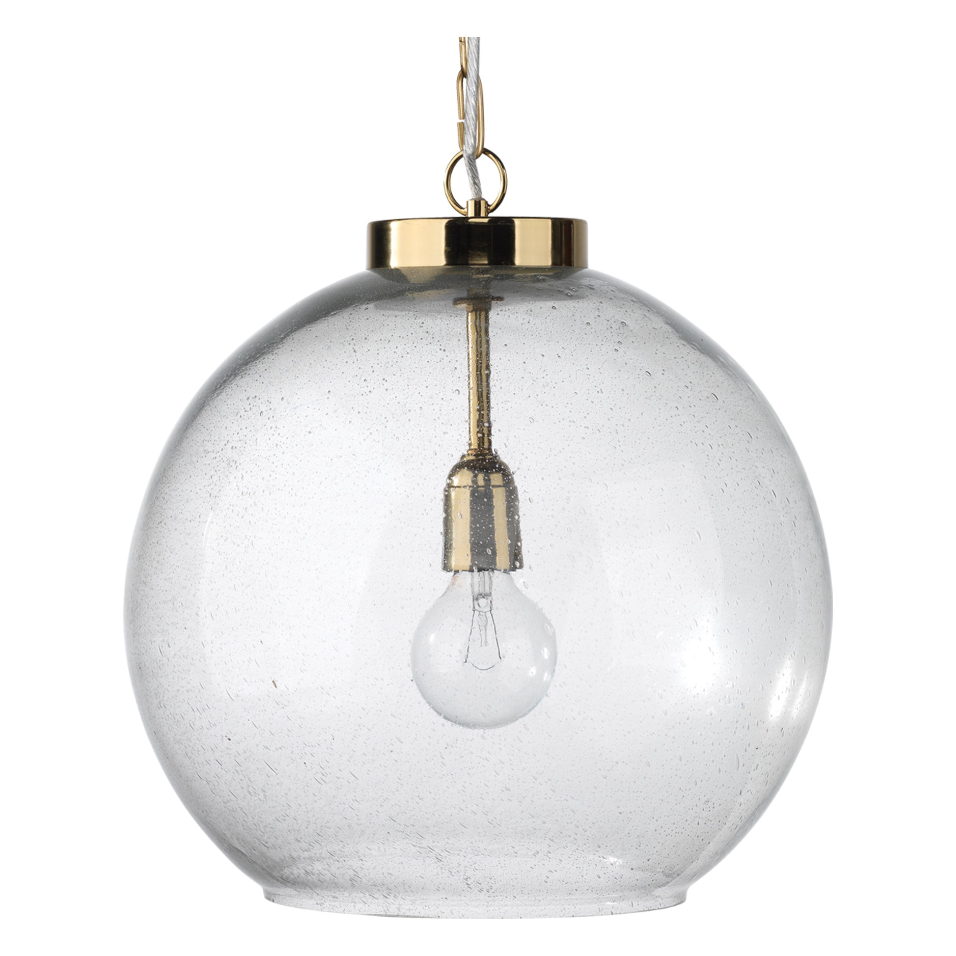 Luca Glass 1-Light Pendant by Jamie Young