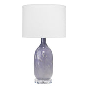 Maya Glass Table Lamp, Lavender by Jamie Young