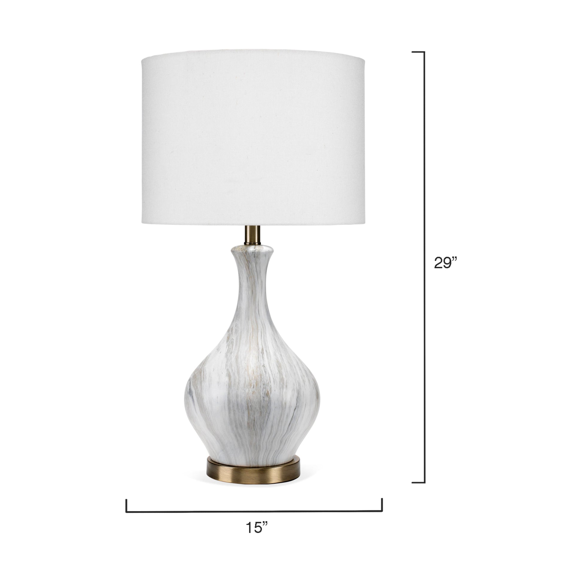 Mila Ceramic Table Lamp by Jamie Young