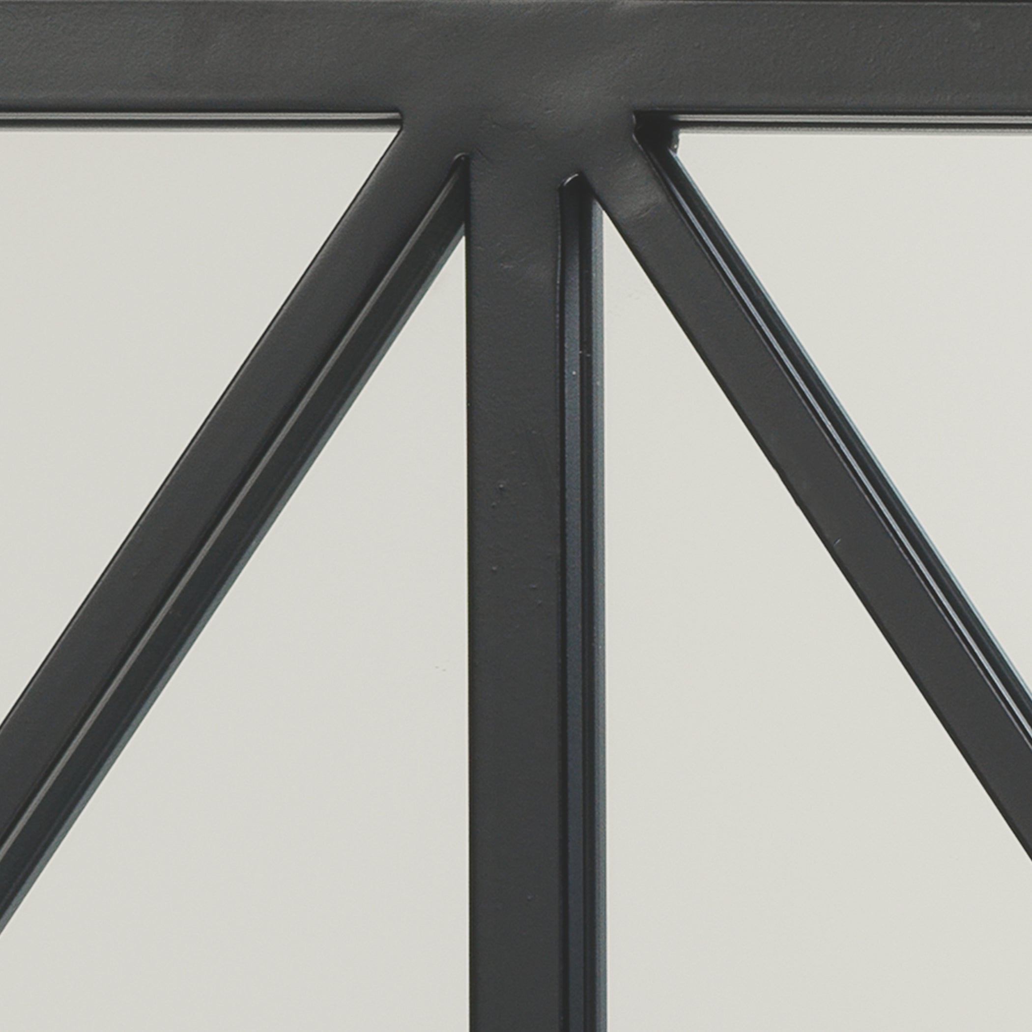 Xyla Iron Rectangle Wall Mirror by Jamie Young