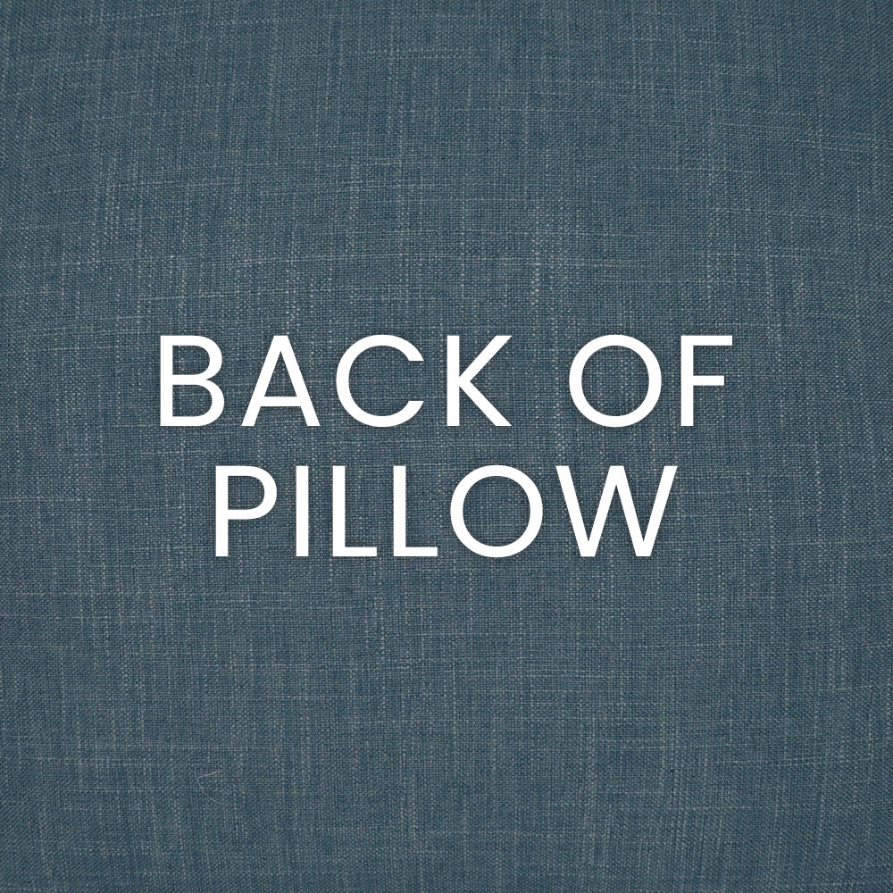 Bloomfield Square Pillow – Blue by DV KAP Home