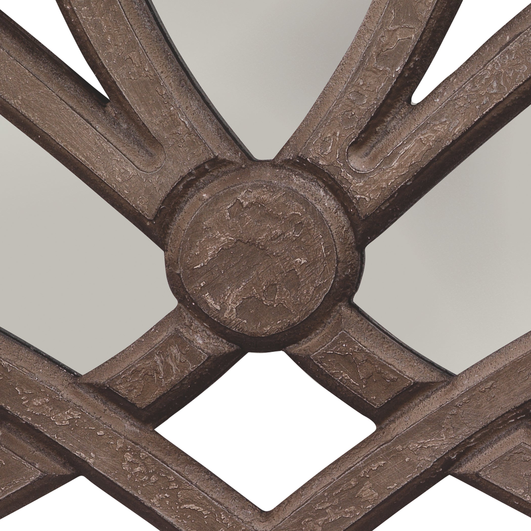 Scroll Wood Wall Mirror by Jamie Young