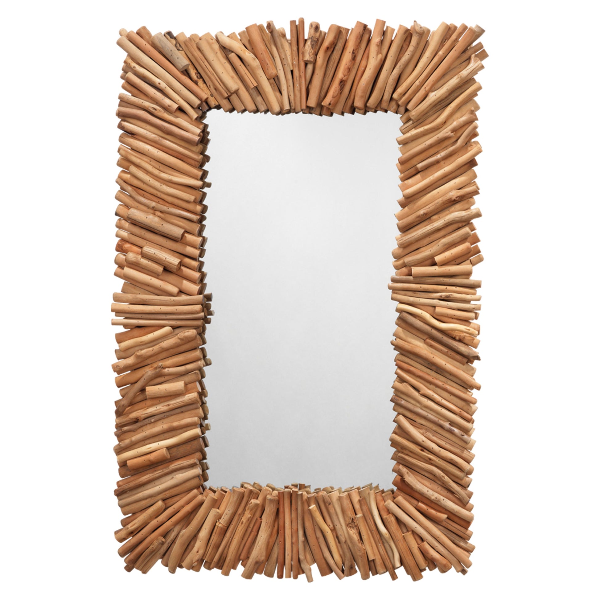 Driftwood Rectangle Mirror by Jamie Young