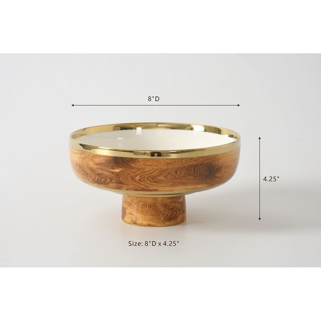 Medium Footed Bowl by Pampa Bay