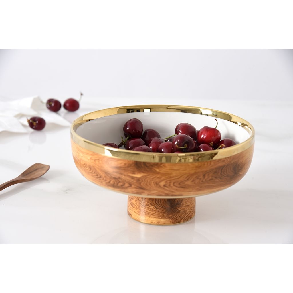 Medium Footed Bowl by Pampa Bay