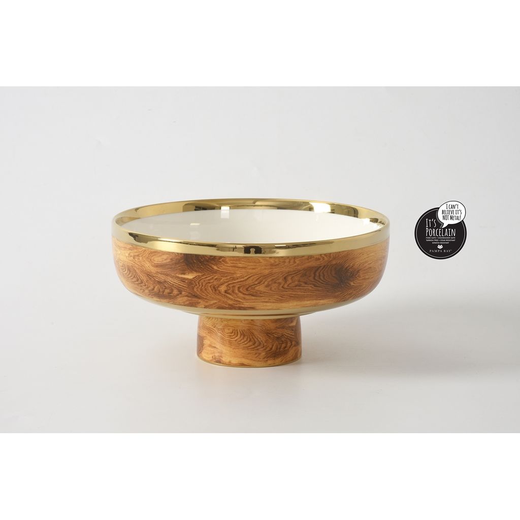 Medium Footed Bowl by Pampa Bay