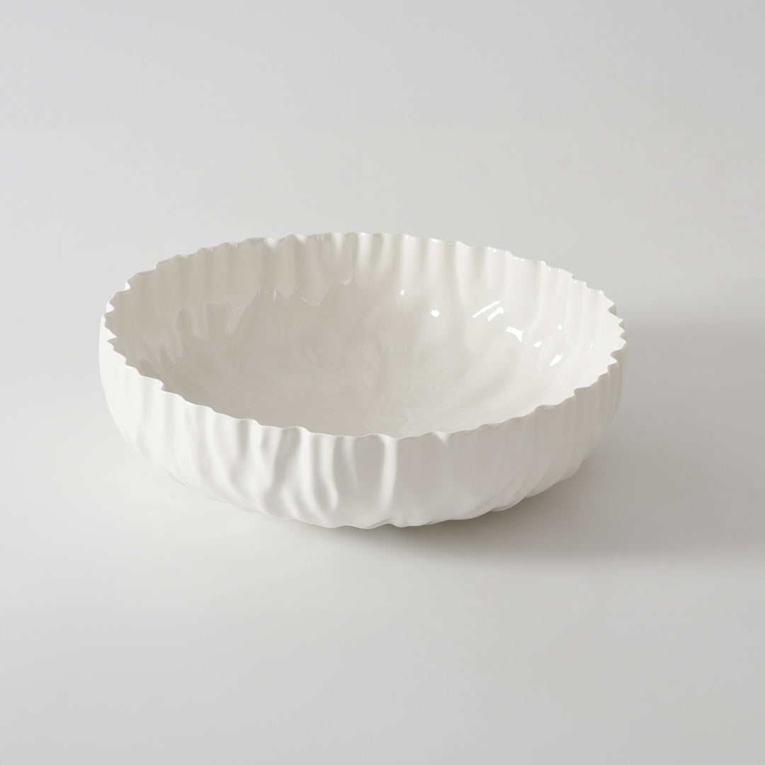 Mascali Bianca Extra Large Shallow Bowl | Pampa Bay by Pampa Bay