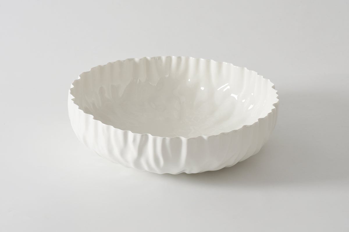 Mascali Bianca Extra Large Shallow Bowl | Pampa Bay by Pampa Bay
