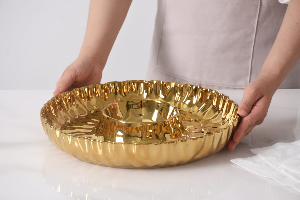 Mascali D'Oro Chip and Dip Bowl | Pampa Bay by Pampa Bay