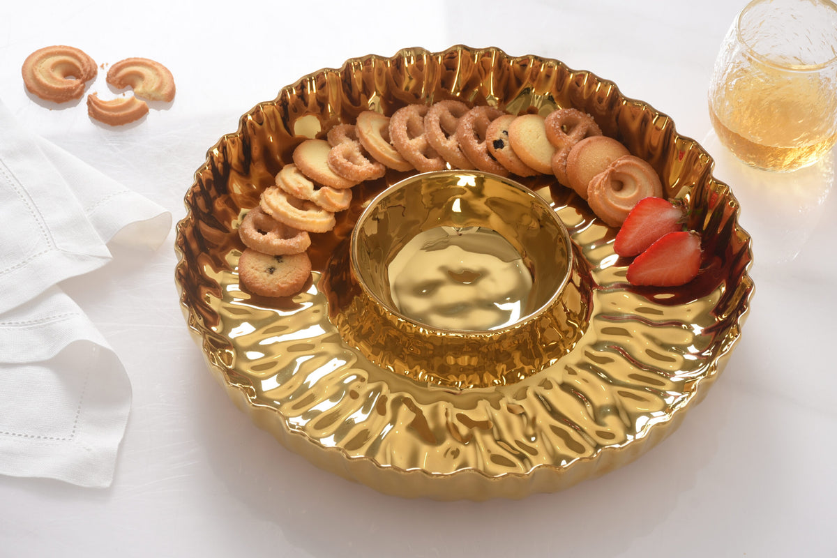 Mascali D'Oro Chip and Dip Bowl | Pampa Bay by Pampa Bay