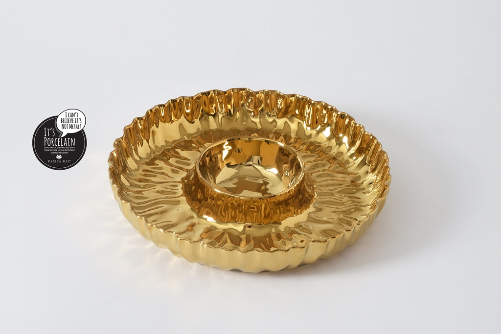 Mascali D'Oro Chip and Dip Bowl | Pampa Bay by Pampa Bay