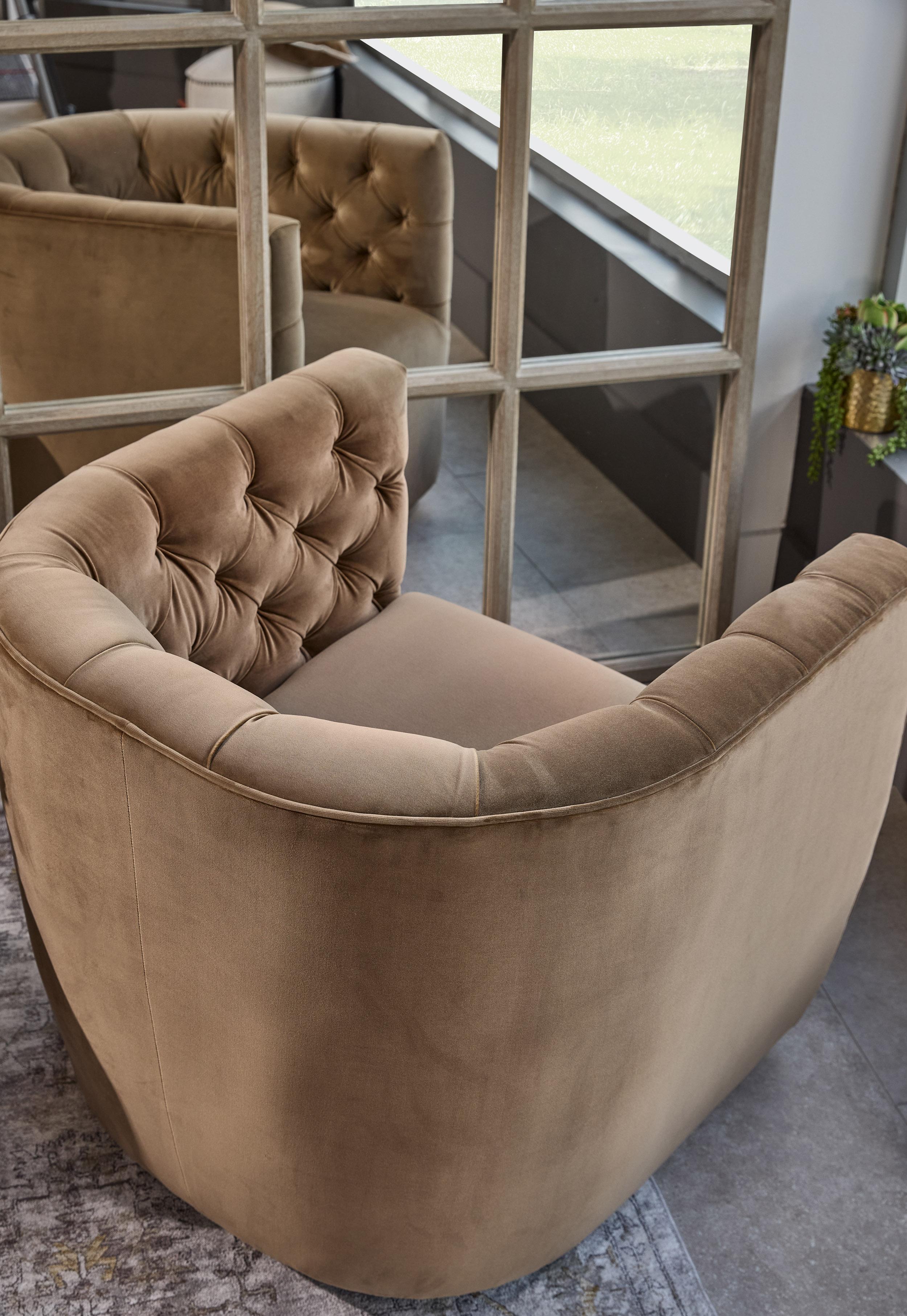 Marcel Swivel Club Chair by Essentials For Living