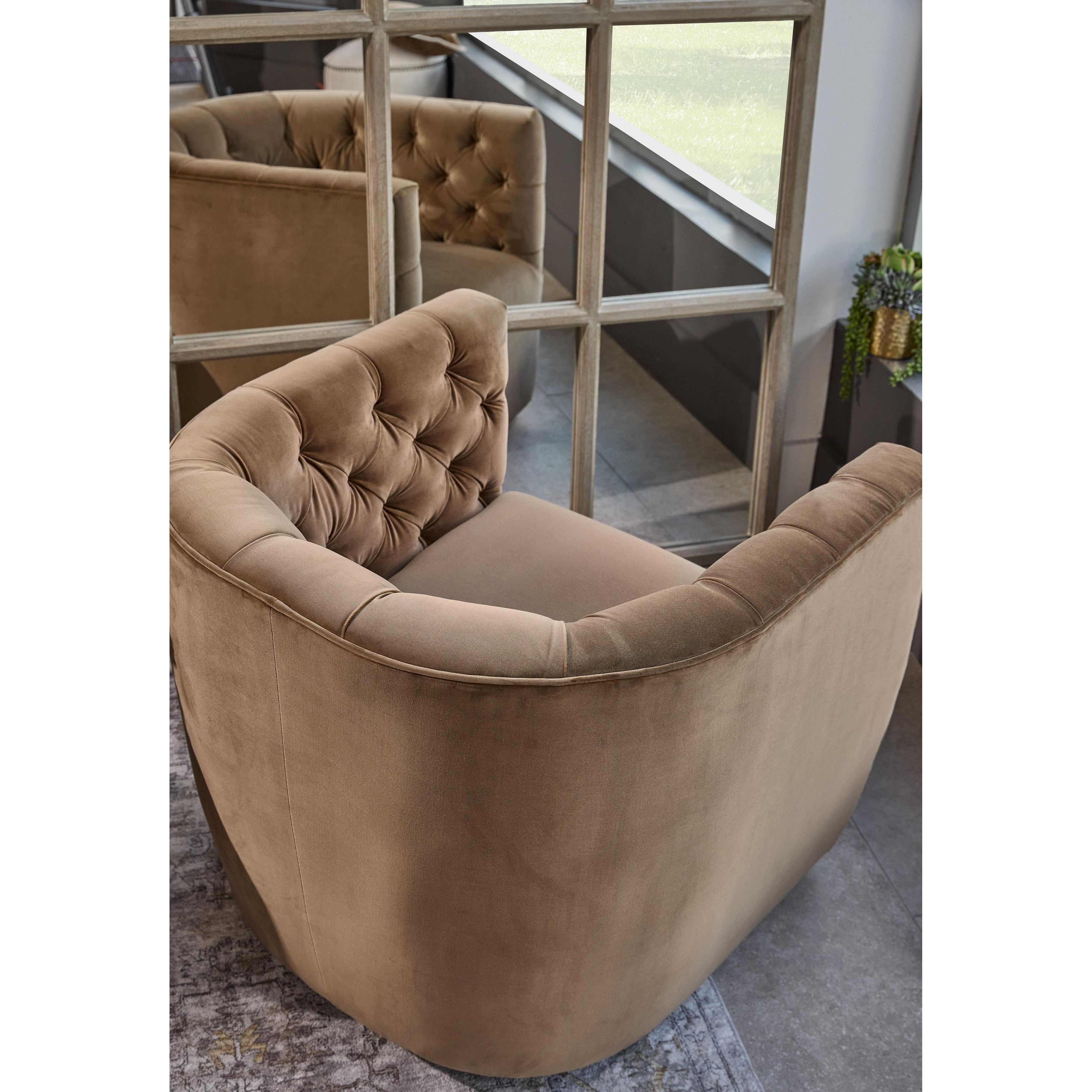 Marcel Swivel Club Chair by Essentials For Living
