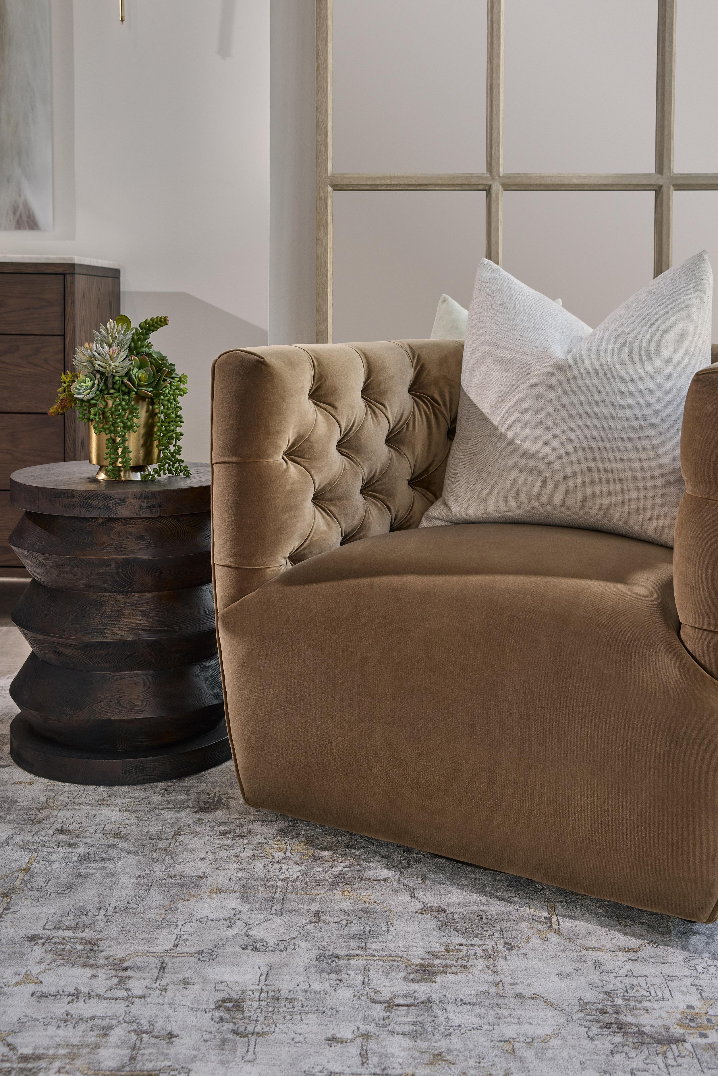 Marcel Swivel Club Chair by Essentials For Living