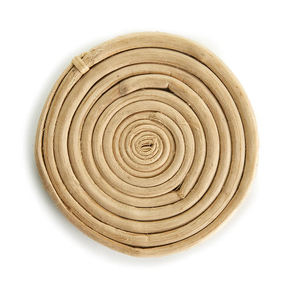 Cane Rattan Coasters – Set of 4 by Napa Home & Garden