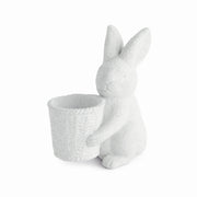 Janie Rabbit with Basket Pot by Napa Home & Garden