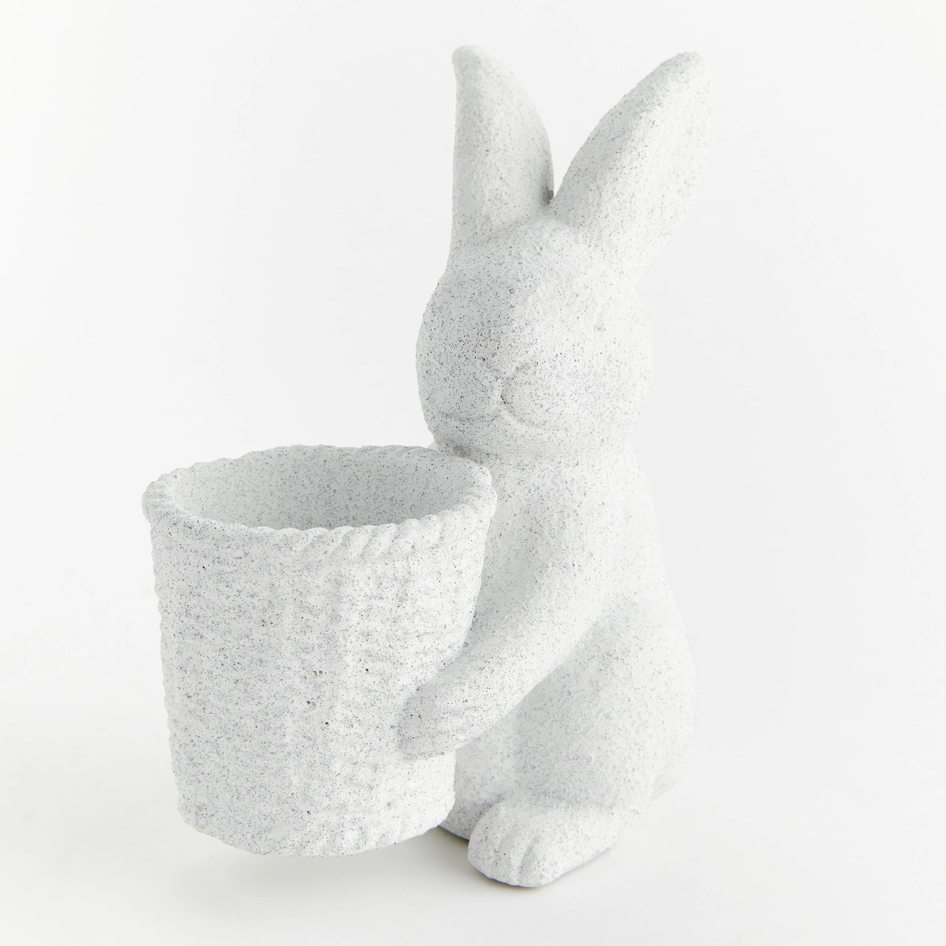 Janie Rabbit with Basket Pot by Napa Home & Garden