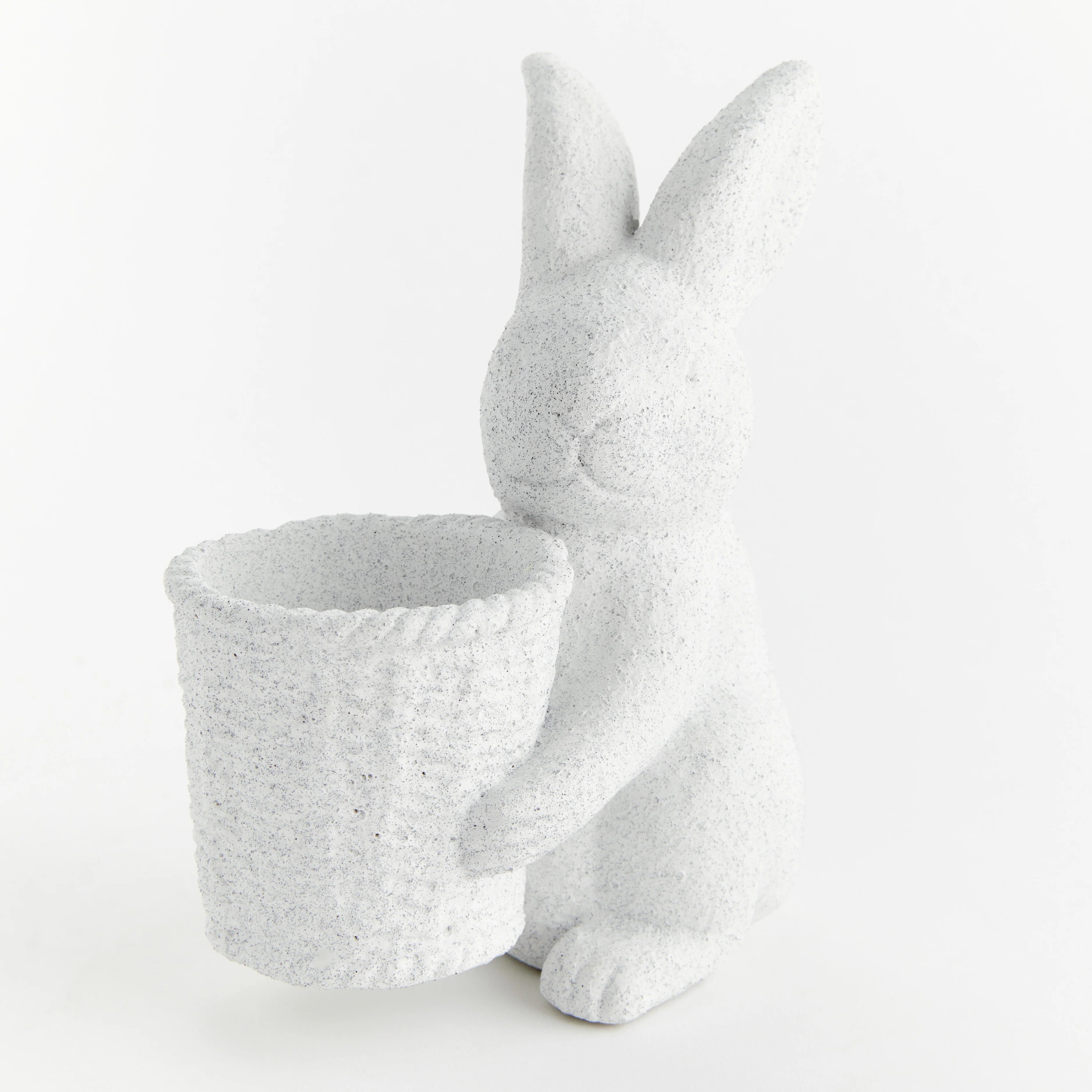 Janie Rabbit with Basket Pot by Napa Home & Garden
