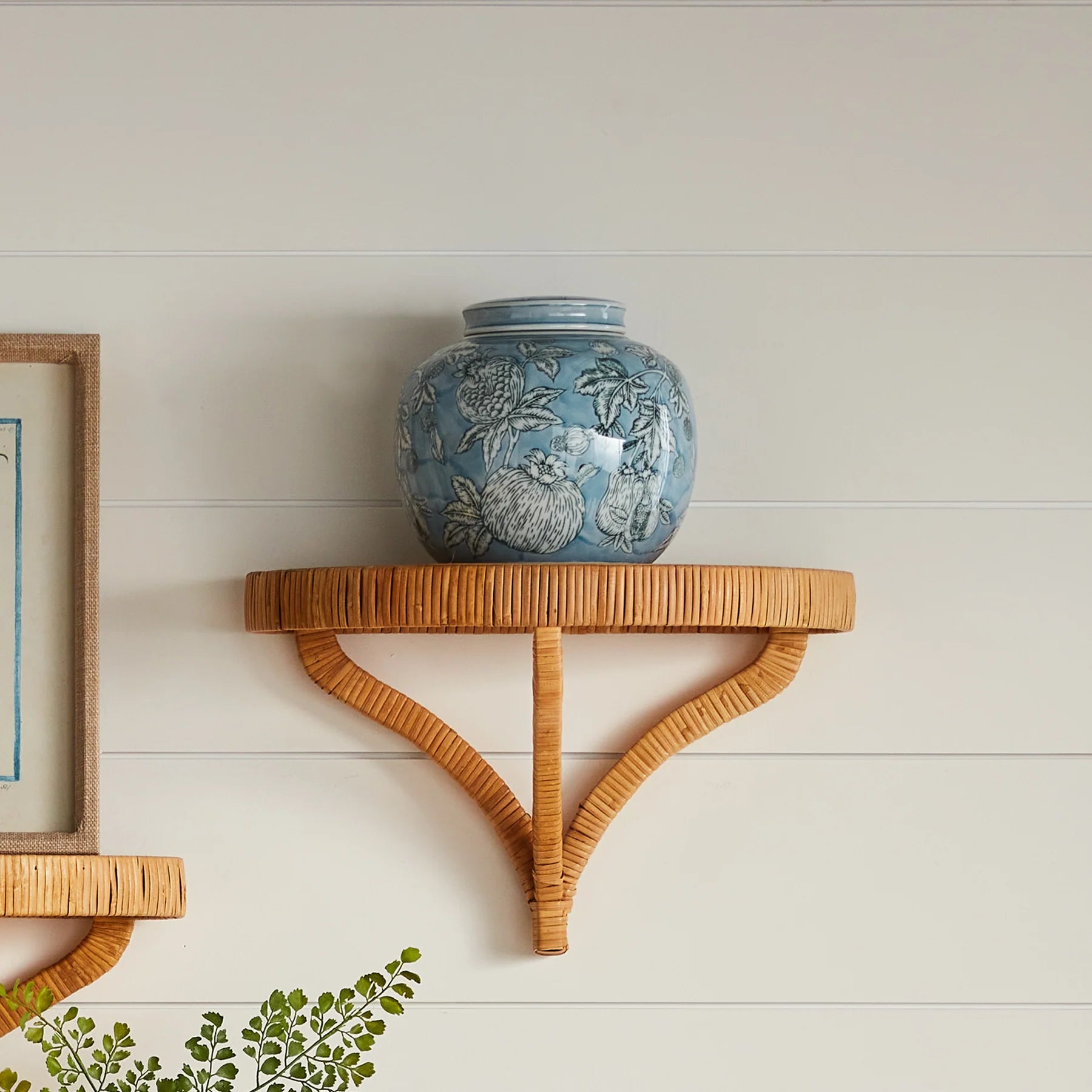 Pomegranate Sketch Lidded Jar – Light Blue | Napa Home & Garden by Napa Home & Garden