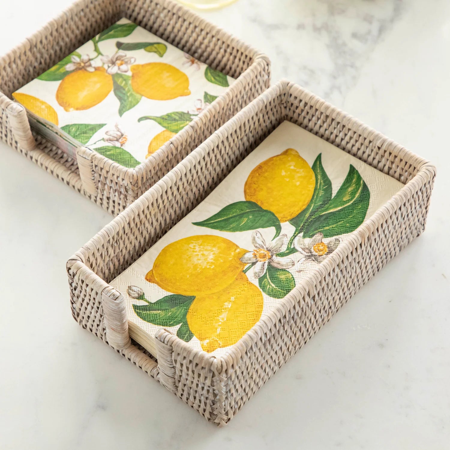 Lemons Guest Napkins by Hester & Cook