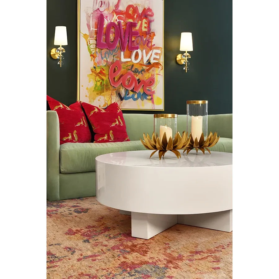 Sirius Palm Tree Hurricane – Antique Brass | Worlds Away by Worlds Away
