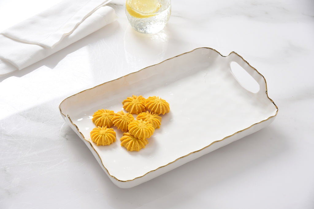 Portofino Small Tray with Handles | Pampa Bay by Pampa Bay