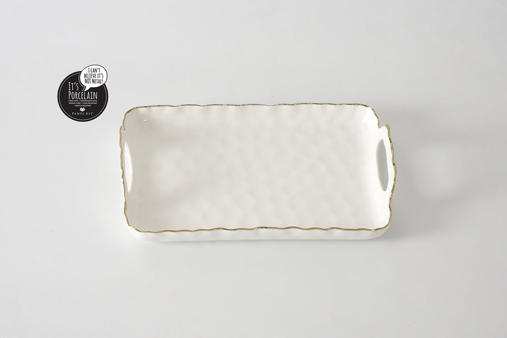 Portofino Small Tray with Handles | Pampa Bay by Pampa Bay
