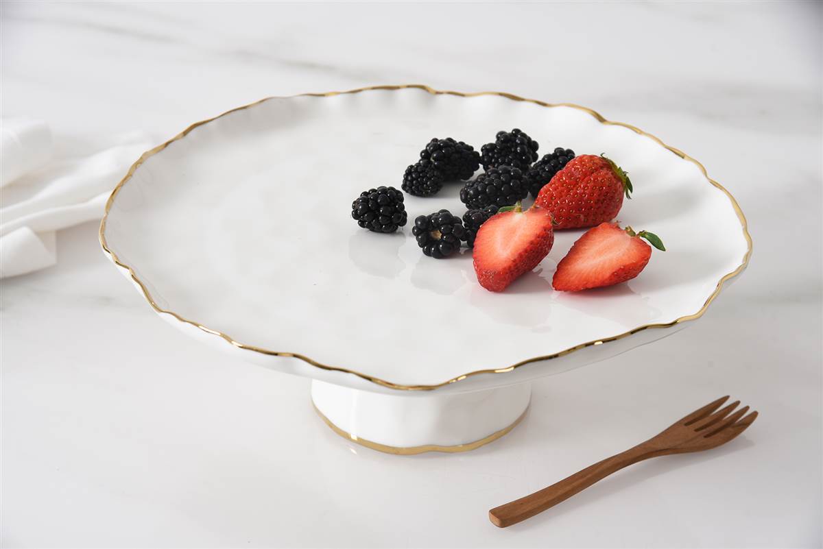 Portofino Round Cake Stand | Pampa Bay by Pampa Bay